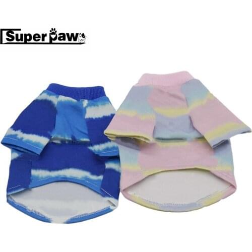 Fashion Pet Dog Spring Autumn T-shirt Clothes Small Medium Dogs French Bulldog Yorkie Schnauzer Chihuahua Pug Hoodie Coat LXC02