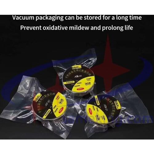 2019 newest b & R cutting wire for cellphone glass separation 0.03mm 100m