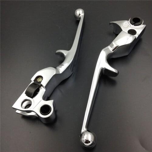 Chrome Handle Brake Clutch Lever For Harley Davidson XL Sportster 883 1200 Custom XL883C XL1200C Sport XL1200S Roadster XL883R