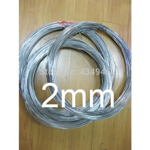 2mm diameter 10m GR2 titanium wire,Ti wire for welding,anode EDM Wire