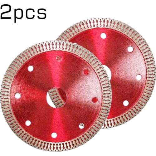 2pcs 110mm Ultra-thin Diamond Circular Saw Blade Disc for Ceramics Marble Concrete Porcelain Tile Stone cutting discs