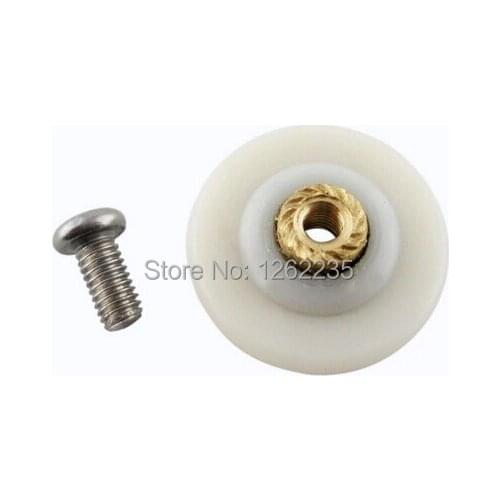 Bath door pulley Waterproof shower rust copper bearing pulleys High quality shower pulley Stainless steel pulley Wholesale