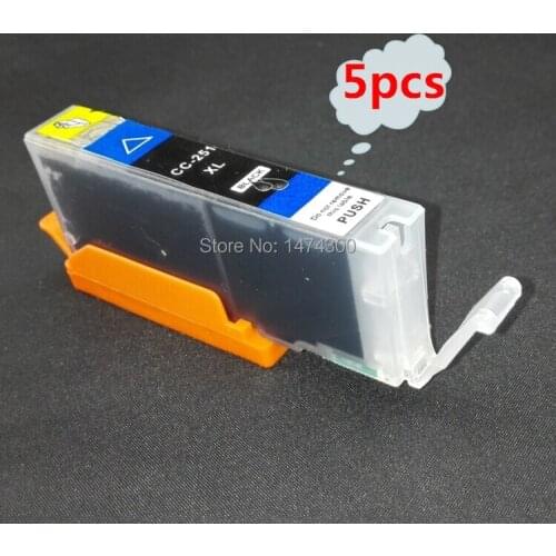 XIMO CLI- 251XL black inkjet cartridge,5PCS a lot