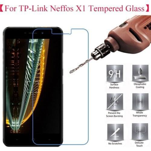 Tempered Glass For TP-Link Neffos X1 Screen Protector Transparent Protective film For TP-Link Neffos X1 Phone Glass