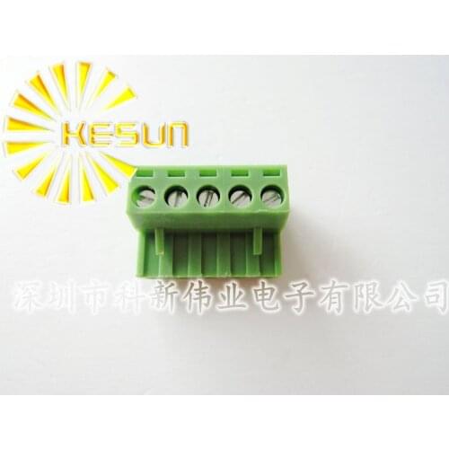 100PCS 2EDG-5.08-5P 2EDG 5Pin 5.08mm Plug-in Screw Terminal Block ROHS