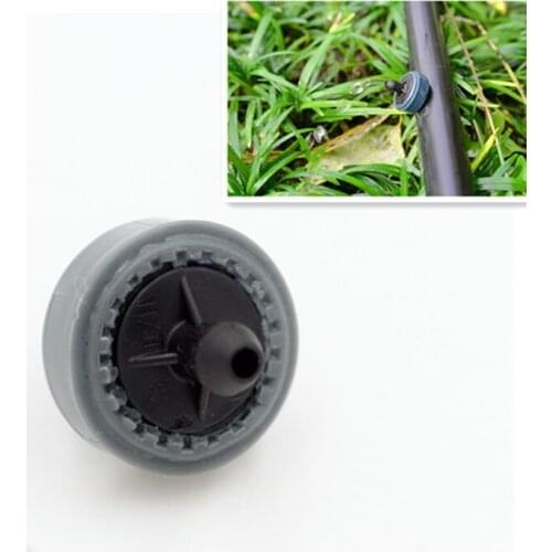 200pcs/pack 4lph Mini Pressure Compensating Drip Emitter On-line Dripper Pc Drip Emitter Drip Irrigation N113