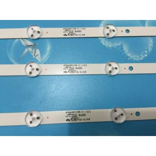 24pcs 62cm*2cm 8 lamp Generic LED backlight strip update for 32'' TV, large-size LCD, roadside billboard modification