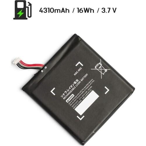 HAC-003 Battery 3.7V 4310mAh Li-ion Rechargeable Batteries Replacement Repair for Nintend Nitendo Switch Console Battery Pack