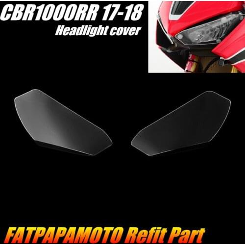 FOR HONDA CBR1000RR 2017 2018 Motorcycle Accessories Headlight Protection Guard Cover CBR 1000 RR