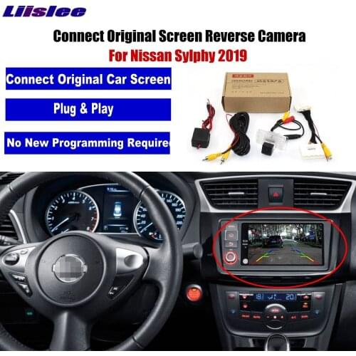 Liislee Car Rear View Back Up Reverse Camera For Nissan Sylphy 2019 Original Factory Screen Monitor Compatible Parking Camera