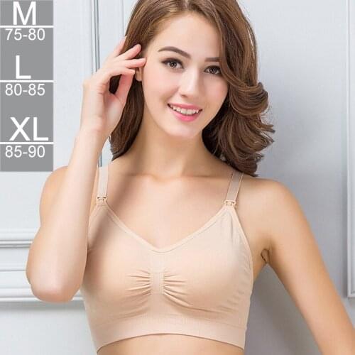 Bra Underwear Thin Cup Luxury Lingerie Convertible Straps Maternity nursing bra Cotton Breastfeeding bra
