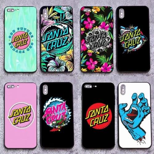 Santa cruz Phone Case for iphone 12 pro max mini 11 pro XS MAX 8 7 6 6S Plus X 5S SE 2020 XR case