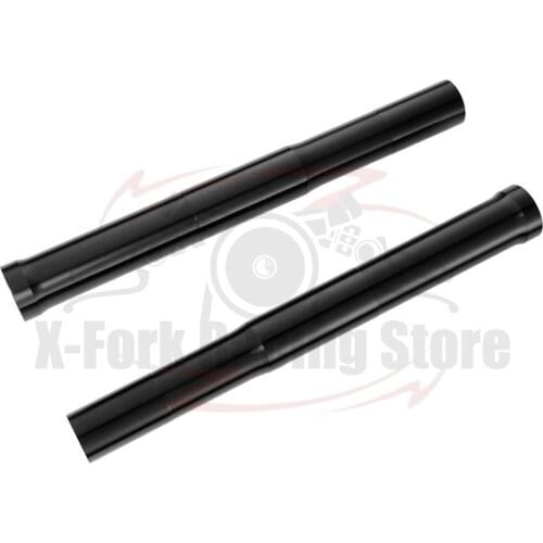 Black Pair Motorcycle Front Outer Fork Tubes Pipes Pair For MV Agusta Brutale 800 500mm/19.69inch
