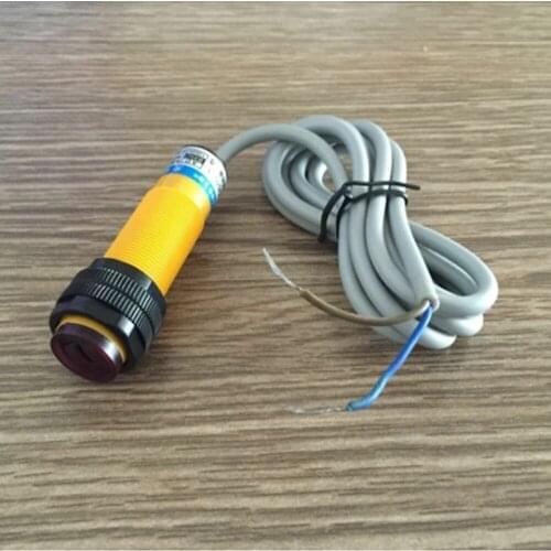 Diffuse reflection Type photoelectric switch sensor E3F-DS10Y1 AC NO diameter 18mm distance 10cm Transducer