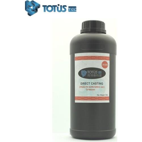 DLP 3D Printer Machine Accessories Making Rubber Models Photopolymer Photosensitive Polyester Resin Price For Jewelry Industry