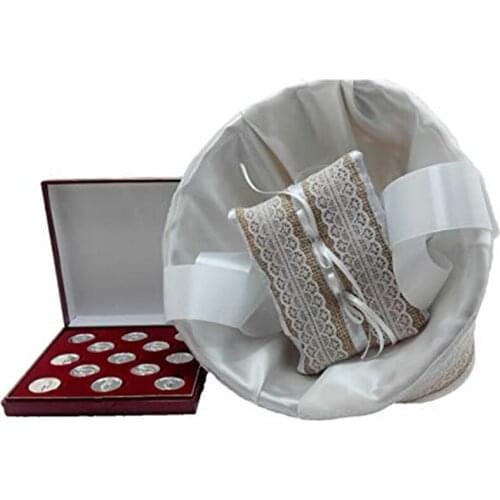 DOCOLASTRA Arras Virgin Carmen with set for wedding sets