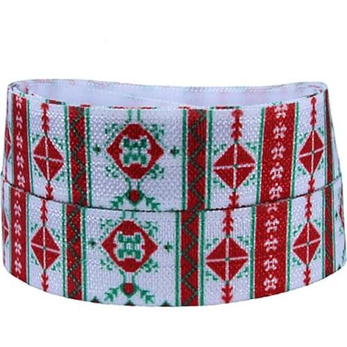 FLRA FOE Wholesale aztec fold over elastic ribbon