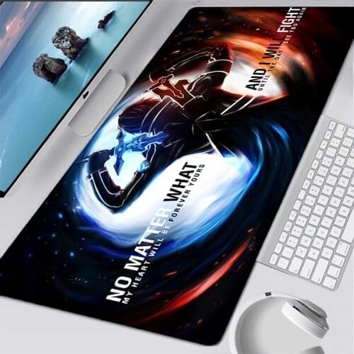 Mouse Pad Game 90x400 Rubber Mini Pc Keyboard Laptop Computer Speed Desk Mat Gaming Acessories Animation Sword realm Mousepad