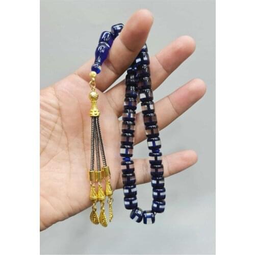 Islamic Tasbih Muslim Rosary Beads 33 Prayer Rosary For Men Bracelet For Men Accessory amber oltu amber stone Handmade Turkey