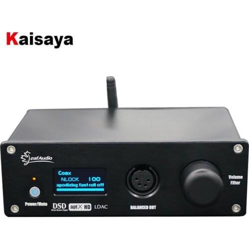 LDAC Csr8675 Bluetooth 5.0 Dual ES9038Q2M Fully Balanced Headphone Amp XMOS XU208 DAC Audio Decoder DSD512 T0488