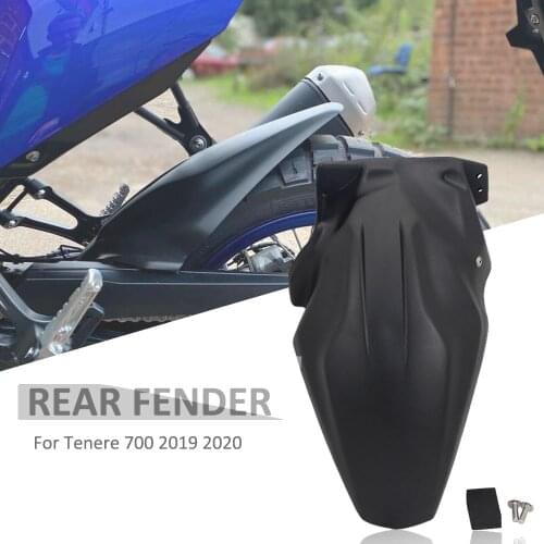 NEW Motorcycle Rear Tire Wheel Fender Mudguard Extender Hugger Splash Mud Guard For Yamaha Tenere 700 2019 2020 Tenere700