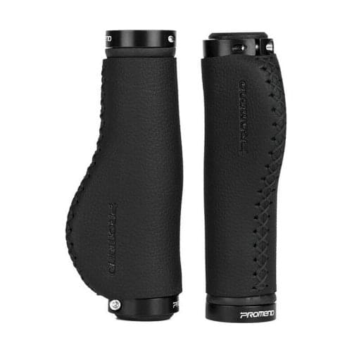 New 2pcs 202g Leather Bicycle Grips MTB Road Bike Aluminiu Grip End bar Fixed Bike Bar ends Parts Cycling Handlebar Anti skid