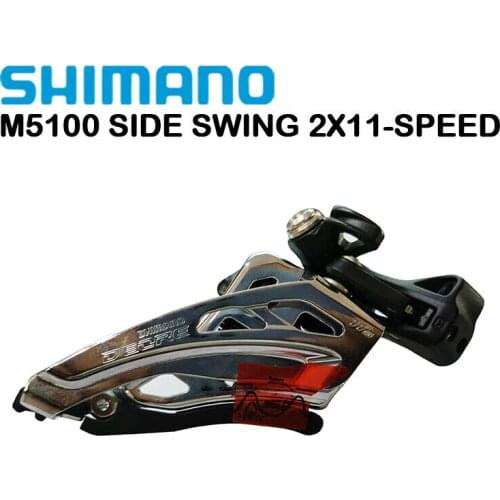 2020 New Shimano Deore M5100 Front Derailleur SLX M7025 22 Speed High Clamp Mountain Bike Front Derailleur FD-M7025 11-H 22s