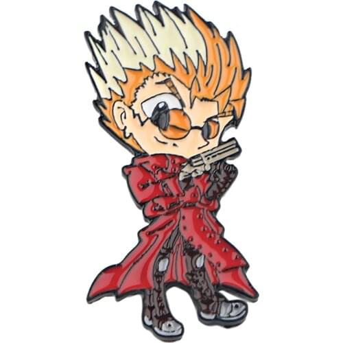 PF152 Dongmanli Anime Figures Creativity Hard Enamel Pin Badge Backpack Collar Lapel Jewelry Friends Birthday Gifts