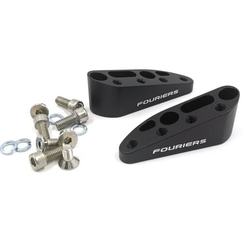 Fouriers Alloy TT Handlebar Spacer Extender For GIANT New Trinity Road Bike 10 Degrees 15 Degrees Alloy Spacer