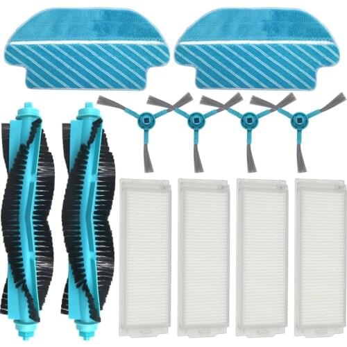 HEPA Filter Roller Brush Mop Pads Cloth for Cecotec Conga 3290 3490 3690 Vacuum Cleaner Spare Parts Side brush Replacement Kits