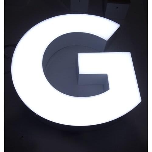 Front Lit LED Signs, Customized Channel Letters, Outdoor Wayfinding Signages