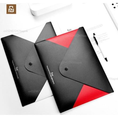 Xiaomi a4 document bag, snap test paper bag, student plastic document bag, business document bag, office document bag