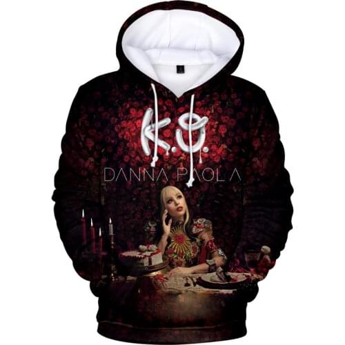 2021 New Danna Paola 3D Print Hoodies print Casual Style New Women/men Casual Slim Hot Sale comfatable hooded Clothes
