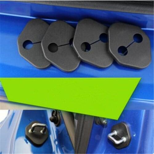 Car Styling Door lock Cover for Toyota Camry Levin Corolla RAV4 Highlander Tundra ZELAS/ FOR Suzuki VITARA Alivio