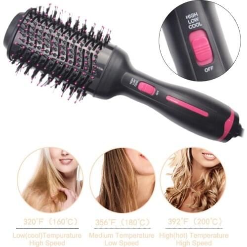 Unique One Step Electric Hair Dryer Brush Brush Blow Dryer Styling 1000W