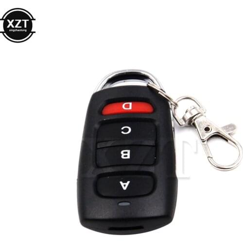 Garage Door Nice Universal Remote Control 433mhz 4 Button Car Gate Door Opener Duplicator Clone Cloning Copy Electric Remote Key