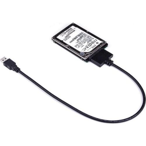 USB 3.0 to SATA 22P(7P+ 15Pin) III for 2.5" SSD/HDD Hard Drive Adapter Cable Converter