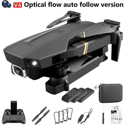 V4 Rc Drone 4k Wide Angle Camera WiFi Fpv Drone Dual Camera Quadcopter Real-time Transmission Helicopter Toys