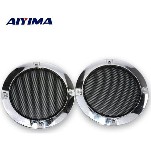 2Pcs 3Inch Speaker Protective Net Tweeter Grille Waffle Mesk Grills Special 3-inch Audio Accessories Speaker
