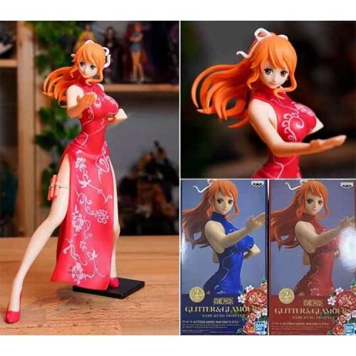 In Stock Banpresto BP One Piece OP GG Nami Kung Fu Style Action Figure Toys Anime Figurals Brinquedos