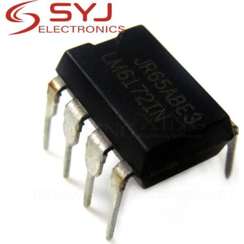 1pcs/lot LM6172IN LM6172 DIP-8 In Stock
