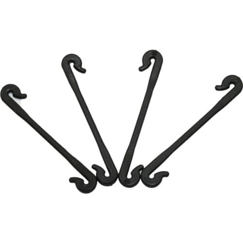 100 Pcs Garden Plant Vines Tied Buckles Fixed Lashing Hook Grafting Clips Agriculture Greenhouse Vegetables Gadget Planters