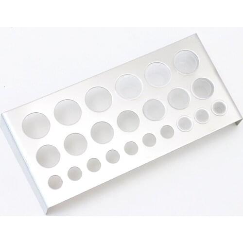 20 pcs/Lot Tattoo Pigment Ink Cap Cup 23 Holes Holder Shelf Stand Tip Supply Tattoo Accessories Tattoo Pigment Cup Holder IA306