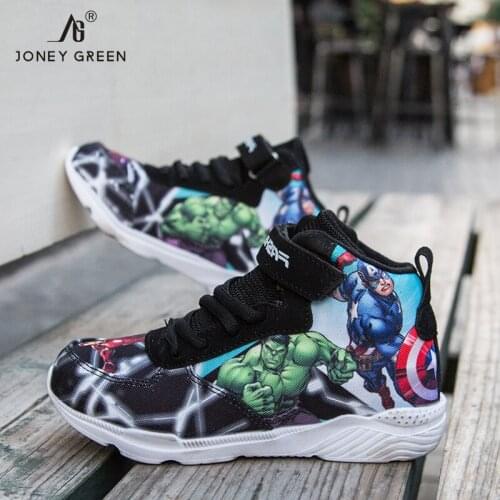 2021 Kids Sneakers For Boys Basketball Shoes Running Baby Boys Sports Casual Children Shoes Sport boot Cartoon Gamin Chaussure