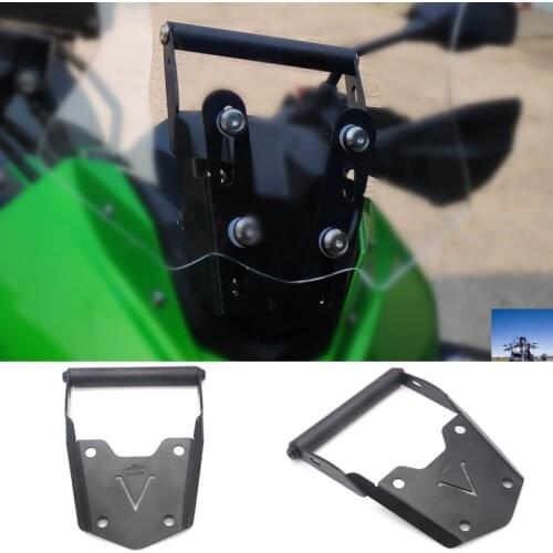 For KAWASAKI VERSYS X300 X-300 Motorcycle Accessories Modified Navigation Bracket carbon fiber GPS Phone Navigation Bracket