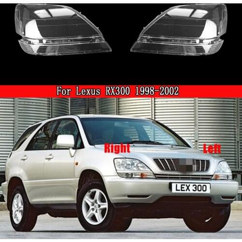 Car Front Headlight Glass Headlamps Transparent Lampshade Lamp Shell For Lexus RX300 1998~ 2002 Bright Shell Product