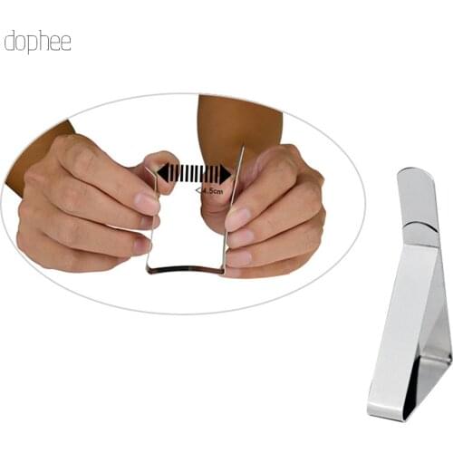 Dophee 1pc Tablecloth Clips Tables Cover Clips Holder Clamps For Home Marquees Wedding Party Picnic Stainless Steel