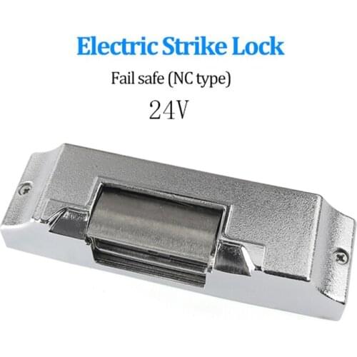 Electric Strike Door Lock Access Control System New Fail-Safe Fail Secure Brand New Surface-mounted Electric Strike FreeShoppin