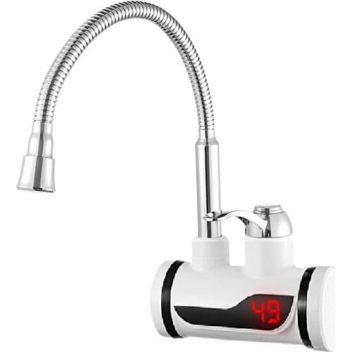 Hot Faucet Electric Water Heater Tap Digital Display Faucet Hot and Cold Dual-use for Kitchen and Bathroom Instant Water Heater