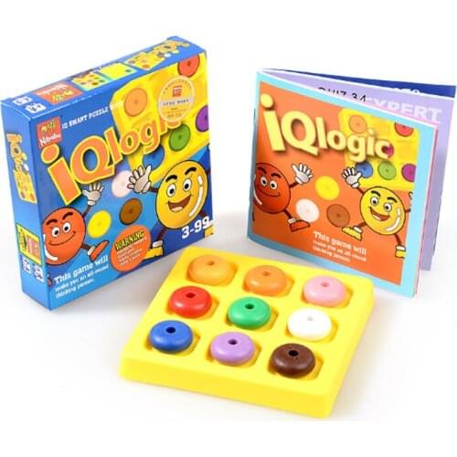 Classic Kids Logic Game Puzzle IQ Mind Brain teaser Educational Puzzles for Children Adults